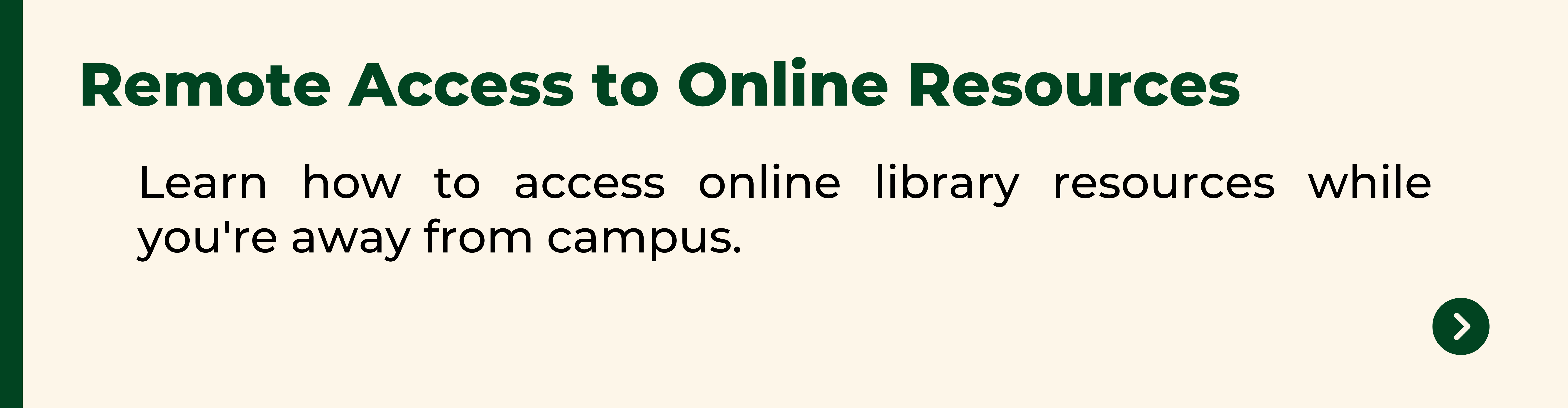 Remote Access to Online Resources